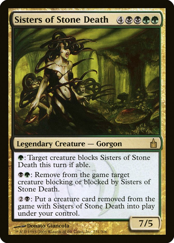 Sisters of Stone Death (231) [Ravnica: City of Guilds] | Odin's Place