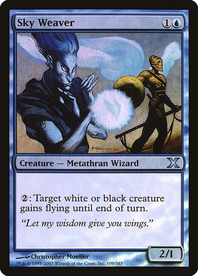 Sky Weaver (Premium Foil) [Tenth Edition] | Odin's Place