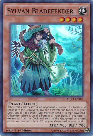 Sylvan Bladefender [MP14-EN186] Super Rare | Odin's Place