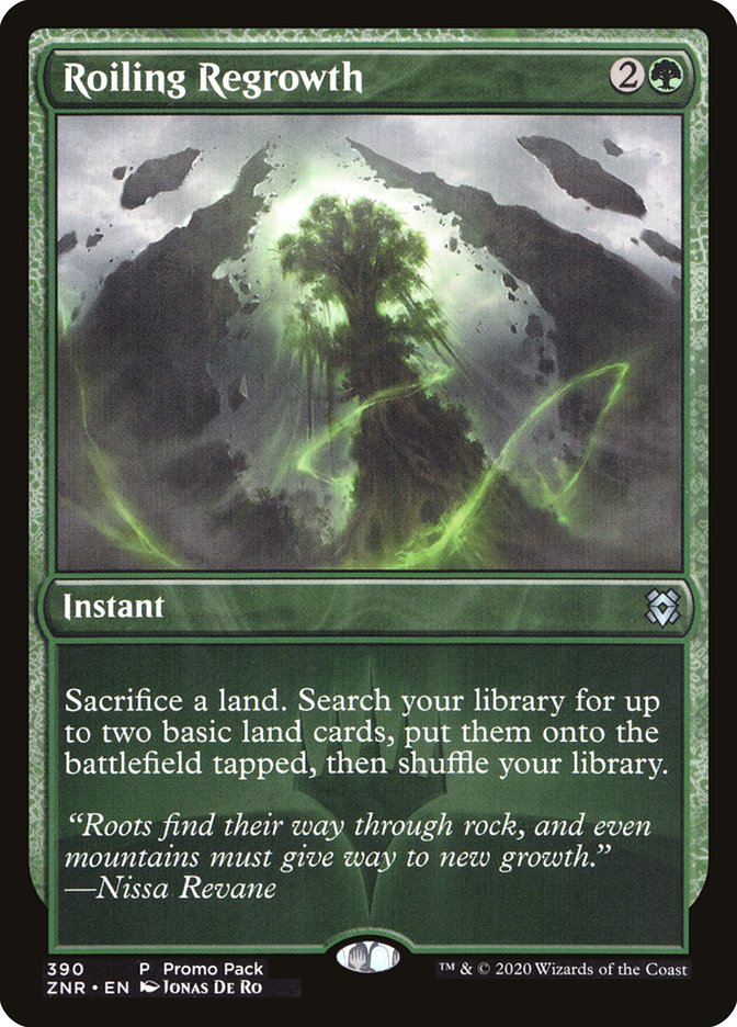 Roiling Regrowth (Promo Pack) [Zendikar Rising Promos] | Odin's Place