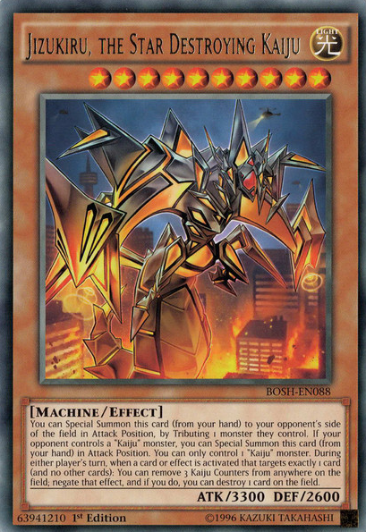 Jizukiru, the Star Destroying Kaiju [BOSH-EN088] Rare | Odin's Place