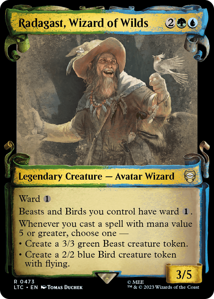 Radagast, Wizard of Wilds [The Lord of the Rings: Tales of Middle-Earth Commander Showcase Scrolls] | Odin's Place