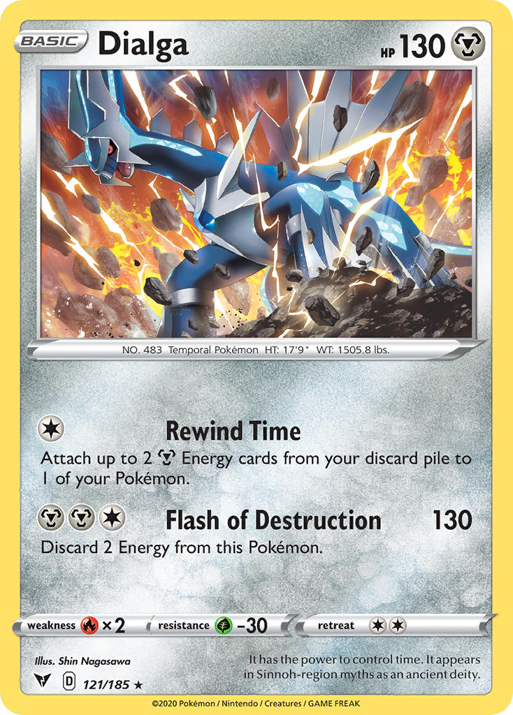 Dialga (121/185) [Sword & Shield: Vivid Voltage] | Odin's Place