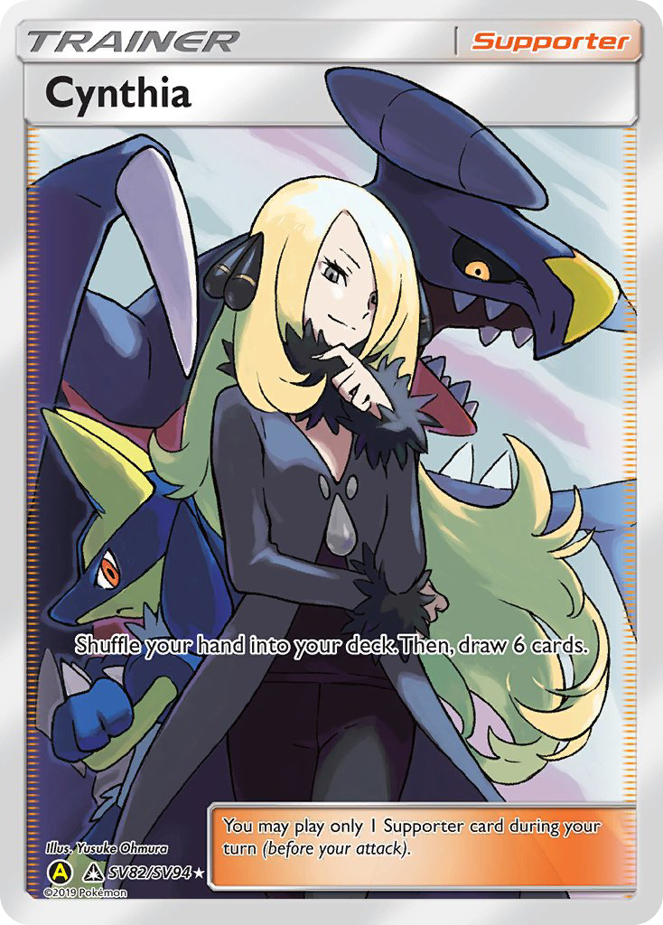 Cynthia (SV82/SV94) [Sun & Moon: Hidden Fates - Shiny Vault] | Odin's Place