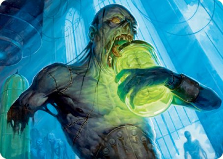 Larder Zombie Art Card [Innistrad: Midnight Hunt Art Series] | Odin's Place