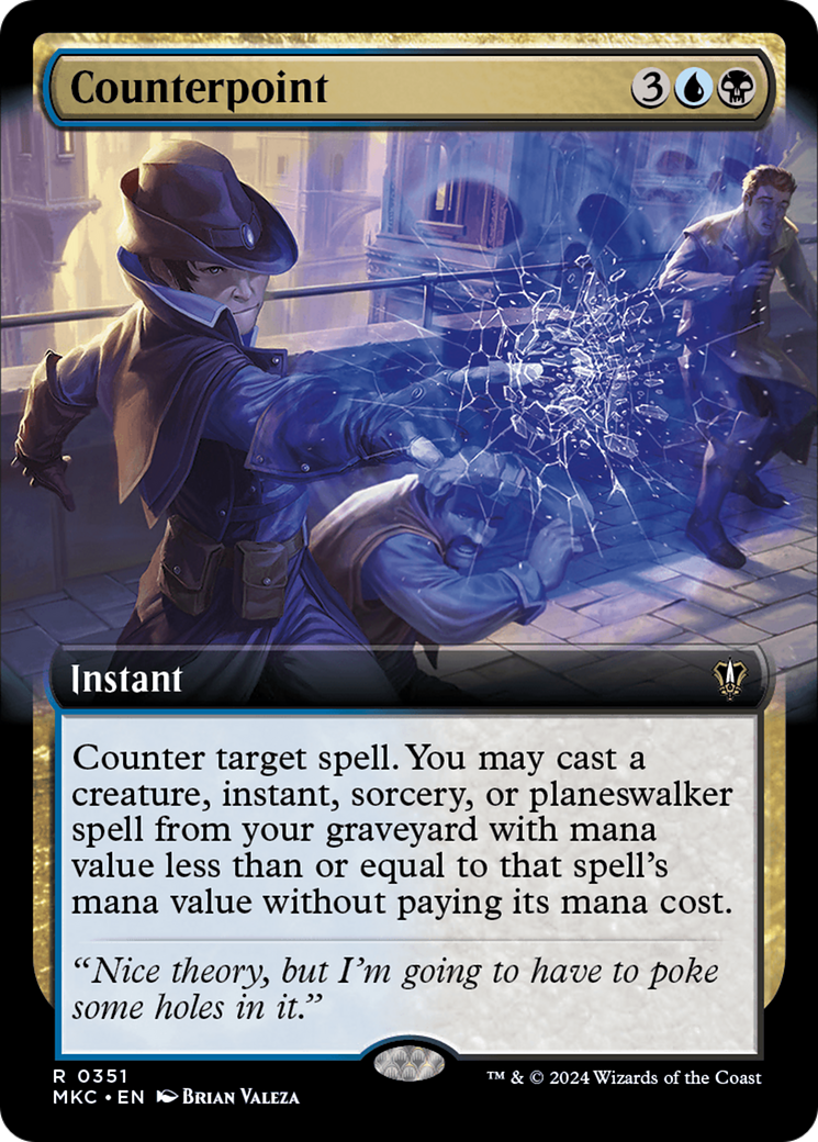 Counterpoint (Extended Art) [Murders at Karlov Manor Commander] | Odin's Place