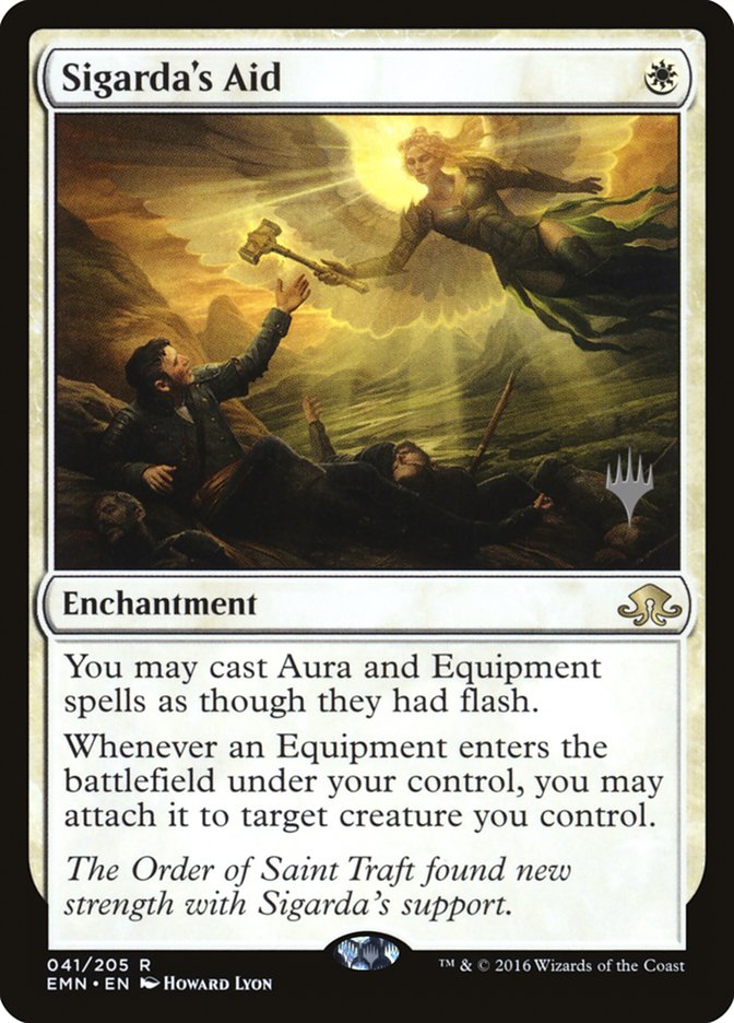 Sigarda's Aid (Promo Pack) [Eldritch Moon Promos] | Odin's Place
