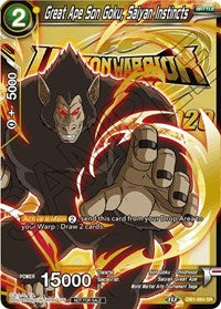 Great Ape Son Goku, Saiyan Instincts (DB1-064) [Tournament Promotion Cards] | Odin's Place