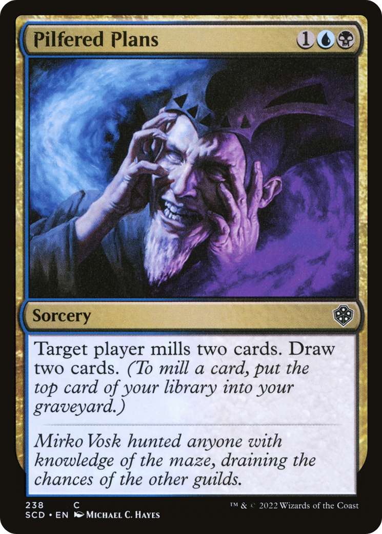Pilfered Plans [Starter Commander Decks] | Odin's Place