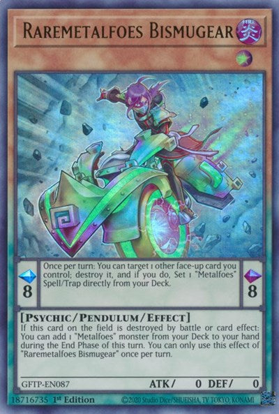 Raremetalfoes Bismugear [GFTP-EN087] Ultra Rare | Odin's Place