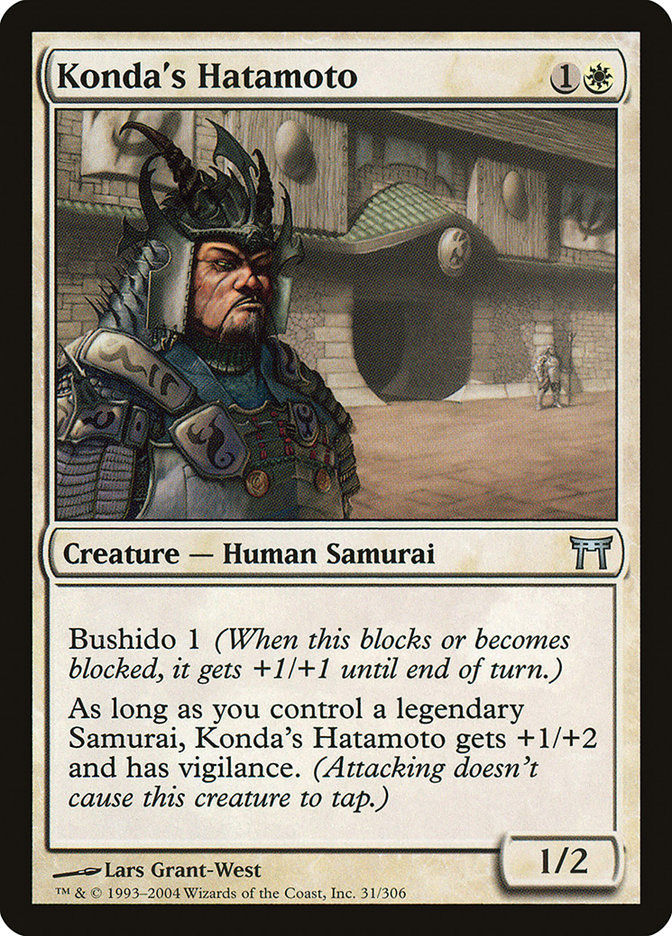 Konda's Hatamoto (31) [Champions of Kamigawa] | Odin's Place