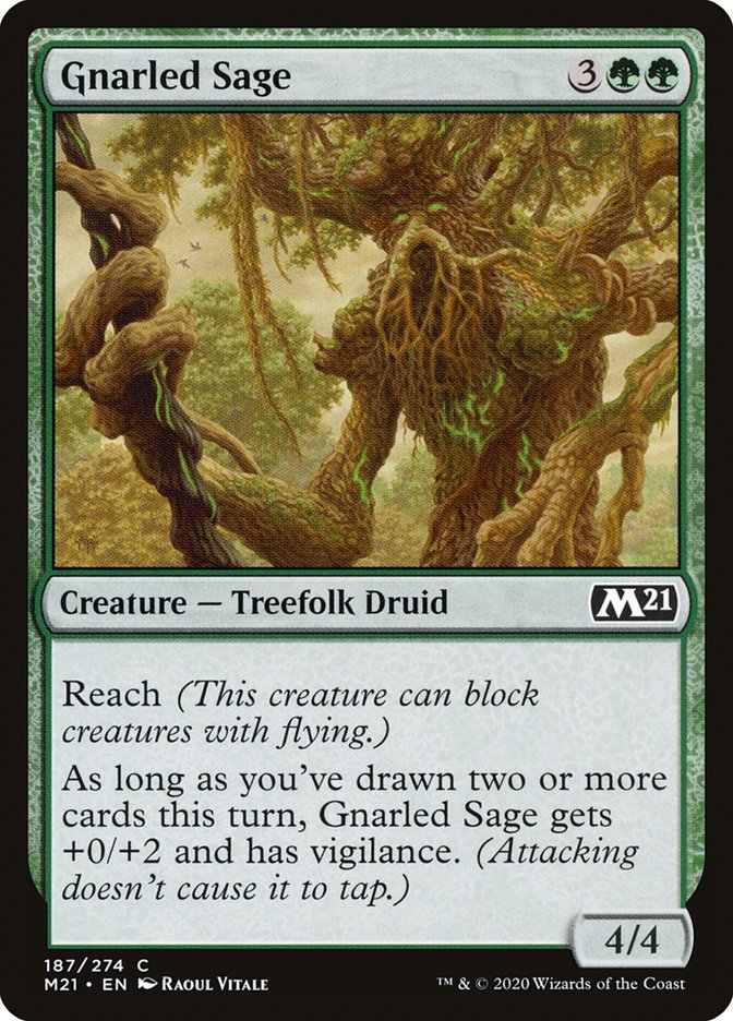Gnarled Sage [Core Set 2021] | Odin's Place
