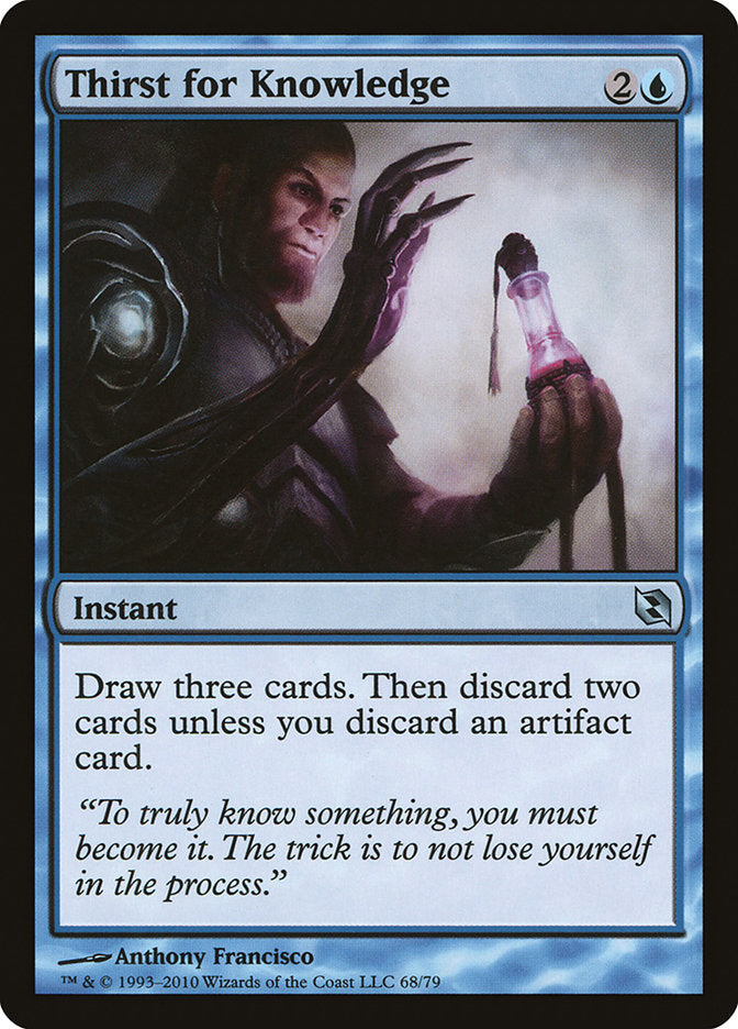 Thirst for Knowledge (68) [Duel Decks: Elspeth vs. Tezzeret] | Odin's Place