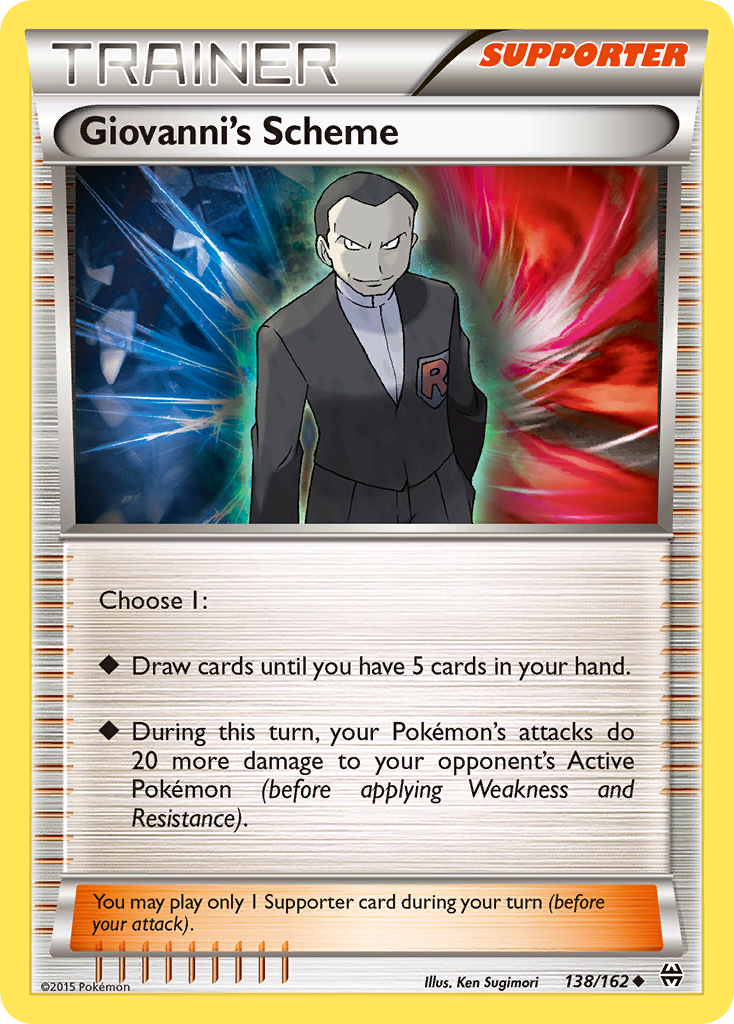 Giovanni's Scheme (138/162) [XY: BREAKthrough] | Odin's Place