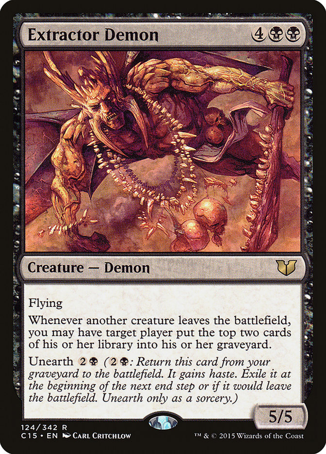 Extractor Demon (124) [Commander 2015] | Odin's Place