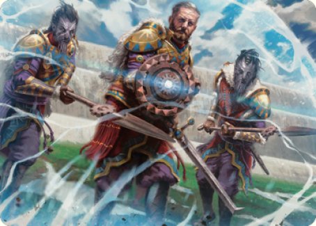 Argivian Phalanx Art Card [Dominaria United Art Series] | Odin's Place