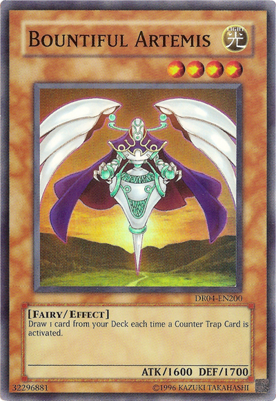 Bountiful Artemis [DR04-EN200] Super Rare | Odin's Place