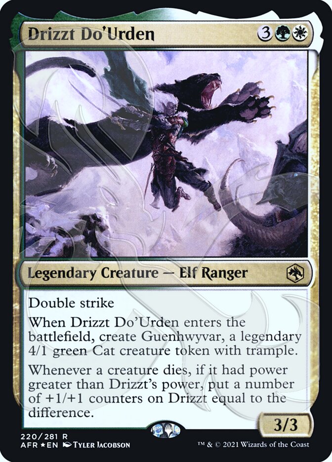 Drizzt Do'Urden (Ampersand Promo) [Dungeons & Dragons: Adventures in the Forgotten Realms Promos] | Odin's Place