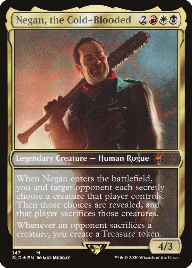 Negan, the Cold-Blooded [Secret Lair Drop Series] | Odin's Place