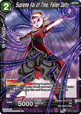Supreme Kai of Time, Fallen Deity (BT17-122) [Ultimate Squad] | Odin's Place