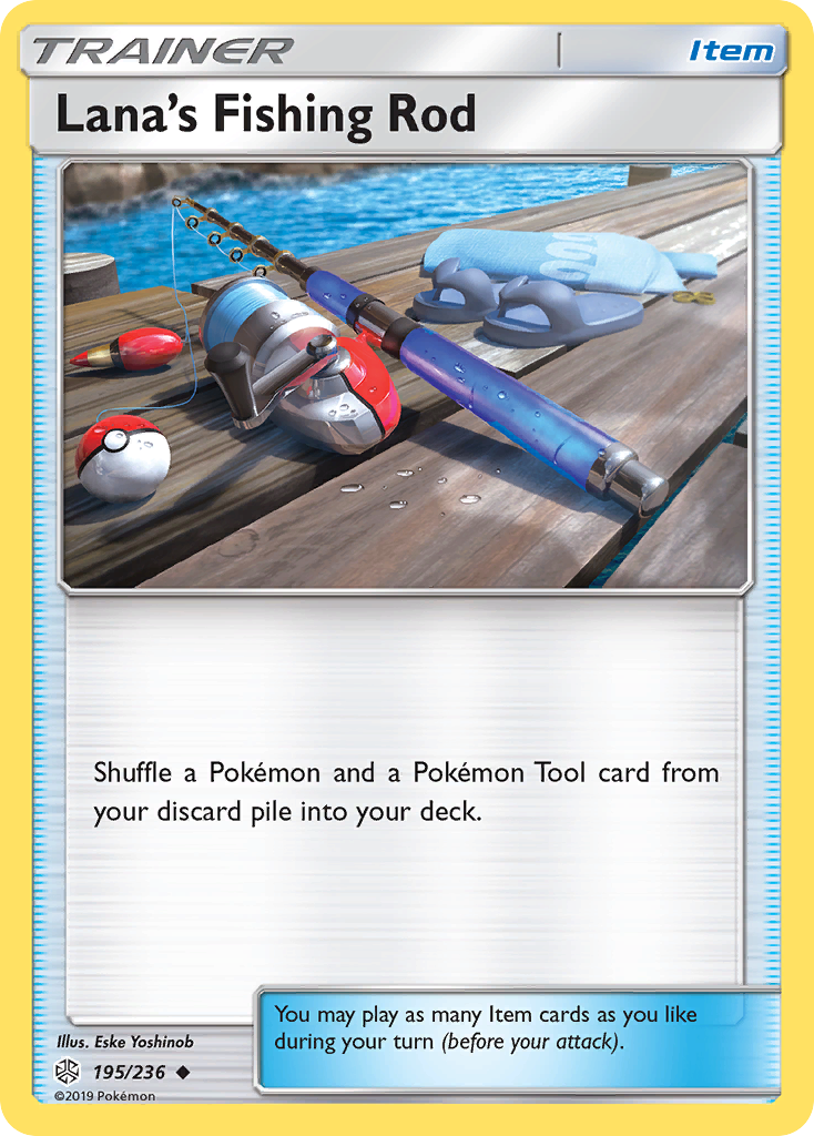 Lana's Fishing Rod (195/236) [Sun & Moon: Cosmic Eclipse] | Odin's Place
