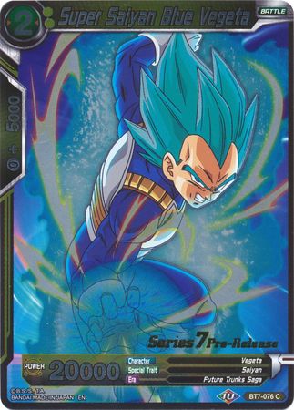 Super Saiyan Blue Vegeta (BT7-076_PR) [Assault of the Saiyans Prerelease Promos] | Odin's Place
