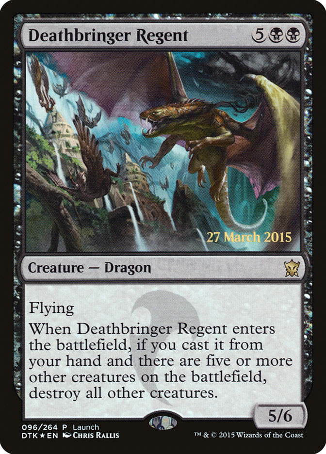 Deathbringer Regent (96) (Launch) [Dragons of Tarkir Prerelease Promos] | Odin's Place