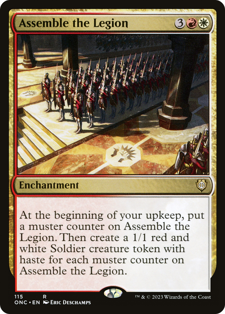 Assemble the Legion [Phyrexia: All Will Be One Commander] | Odin's Place