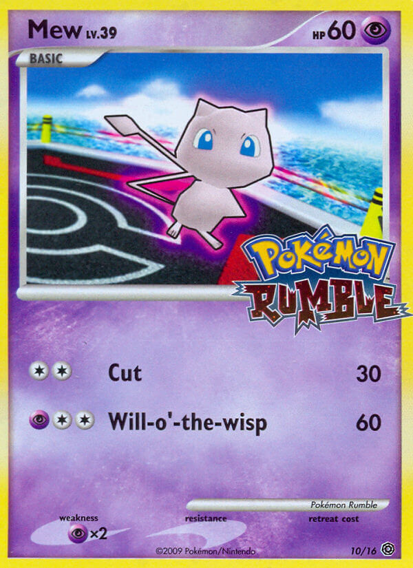 Mew (10/16) [Pokémon Rumble] | Odin's Place