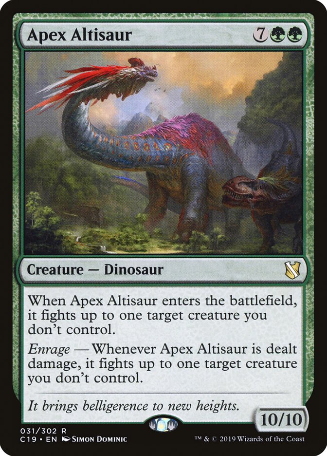 Apex Altisaur [Commander 2019] | Odin's Place
