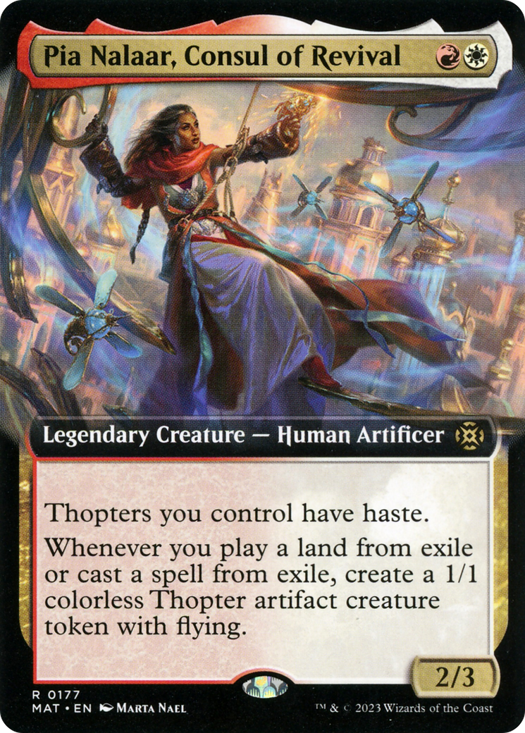 Pia Nalaar, Consul of Revival (Extended Art) [March of the Machine: The Aftermath] | Odin's Place