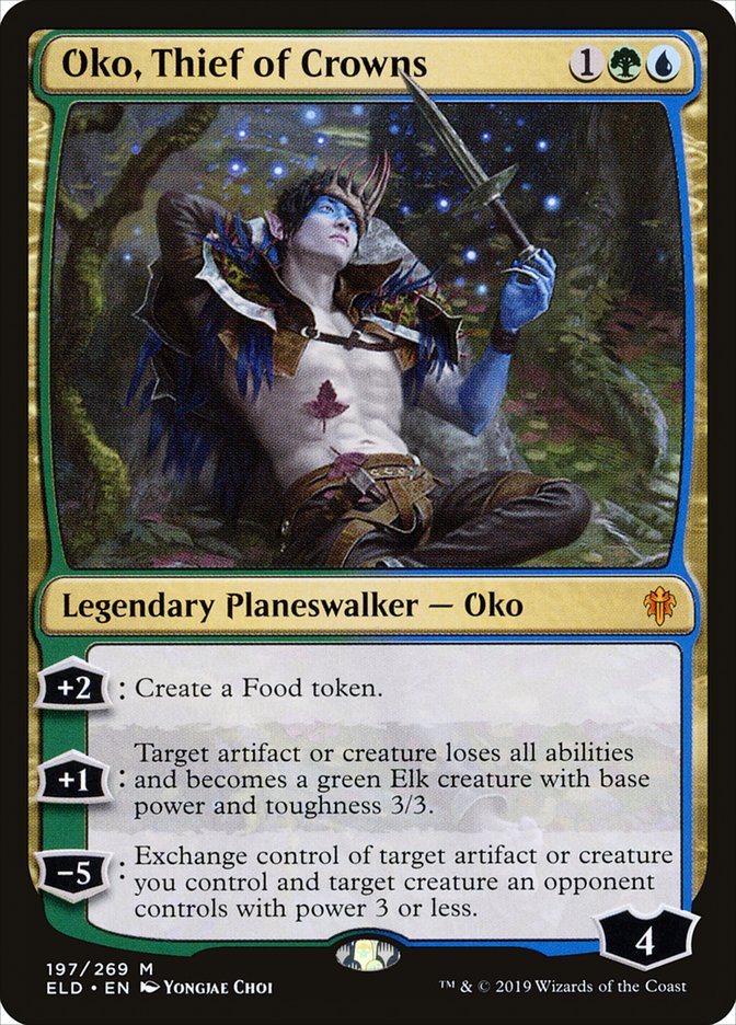 Oko, Thief of Crowns [Throne of Eldraine] | Odin's Place