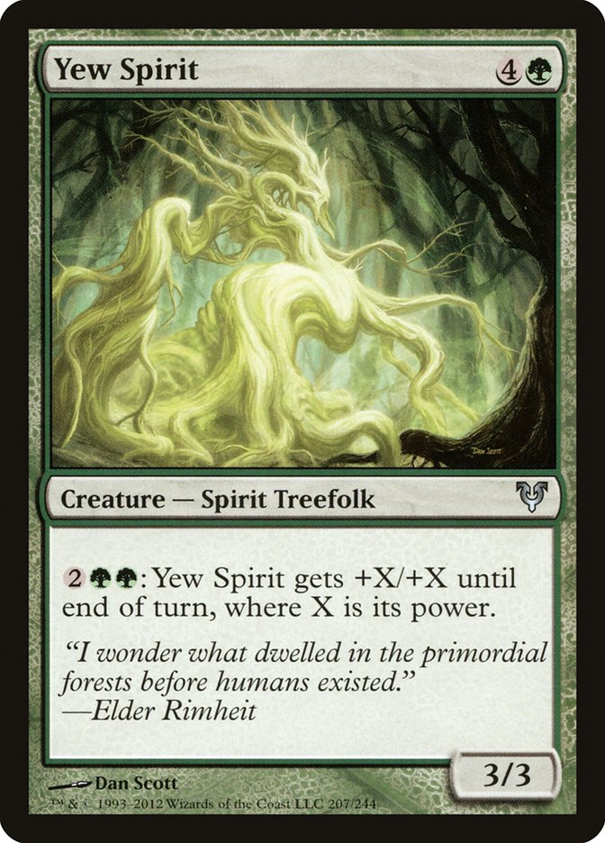 Yew Spirit (207) [Avacyn Restored] | Odin's Place
