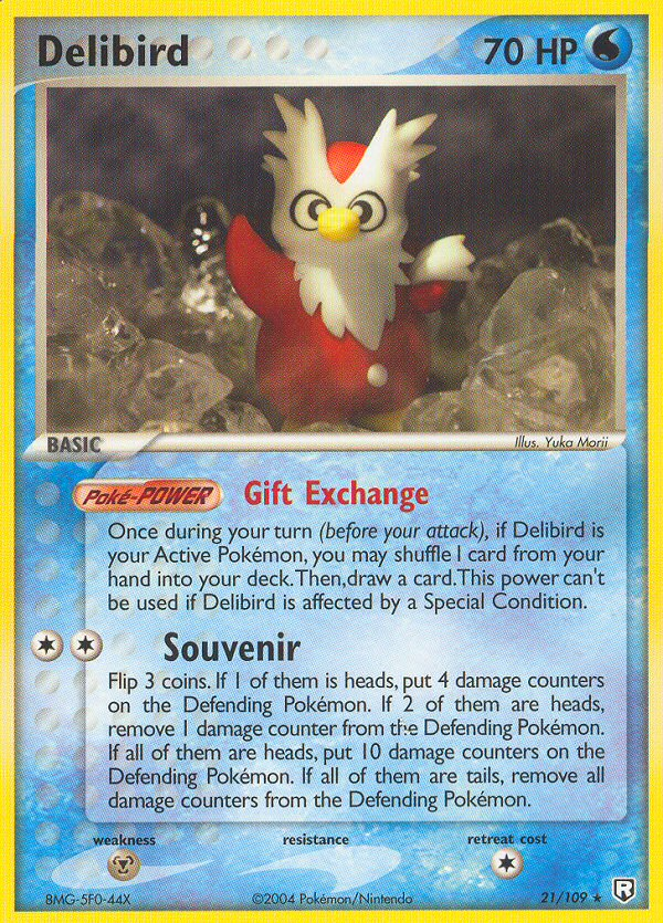Delibird (21/109) [EX: Team Rocket Returns] | Odin's Place