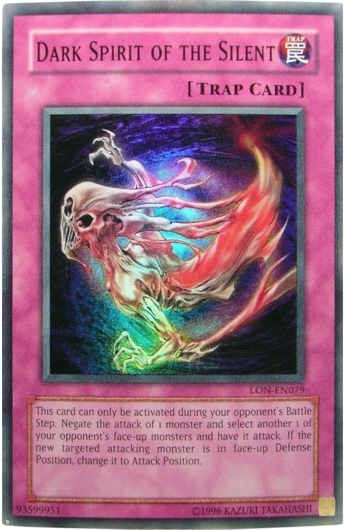 Dark Spirit of the Silent [LON-EN079] Super Rare | Odin's Place