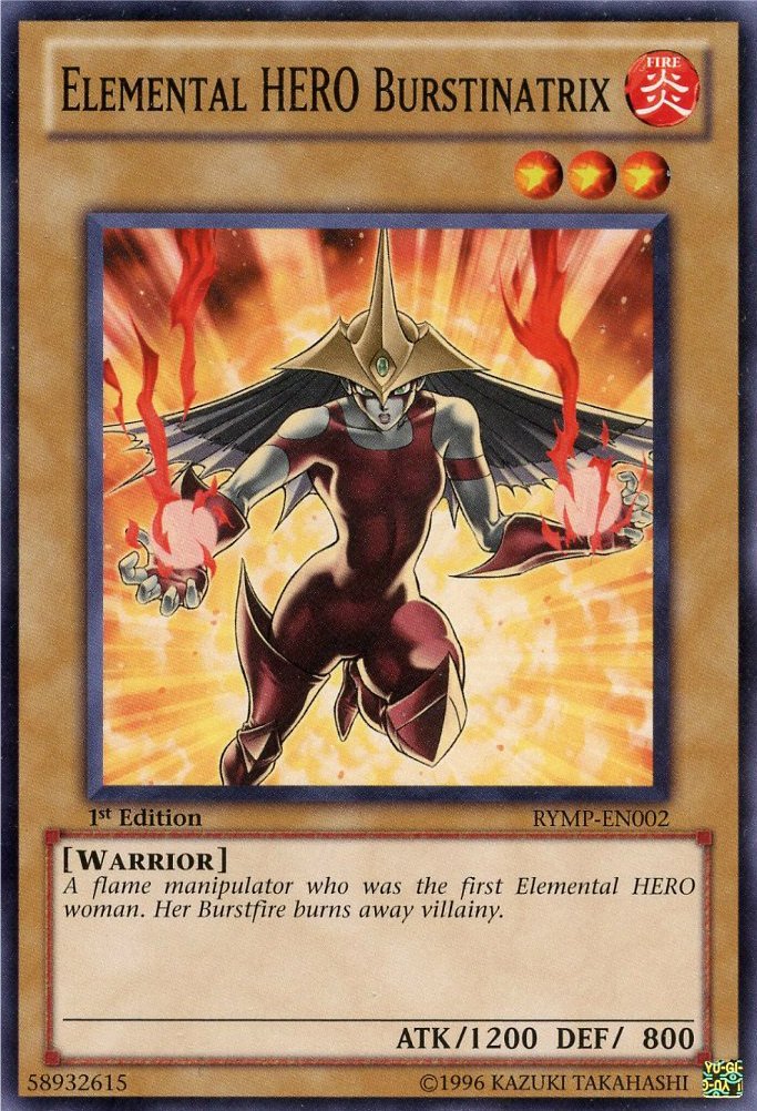 Elemental HERO Burstinatrix [RYMP-EN002] Common | Odin's Place