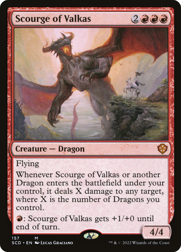 Scourge of Valkas [Starter Commander Decks] | Odin's Place