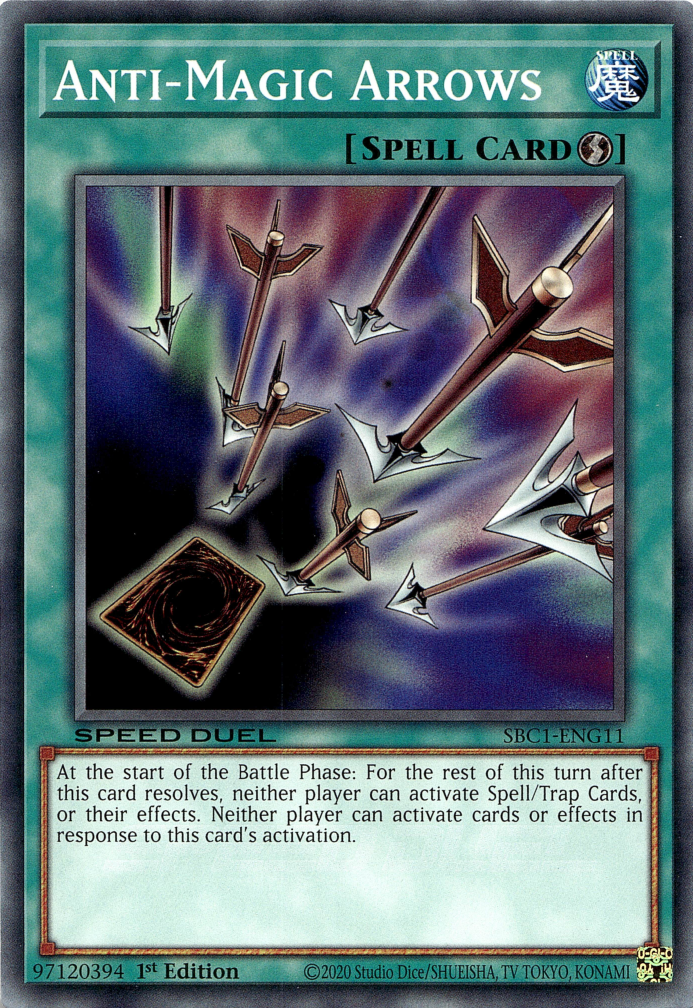 Anti-Magic Arrows [SBC1-ENG11] Common | Odin's Place