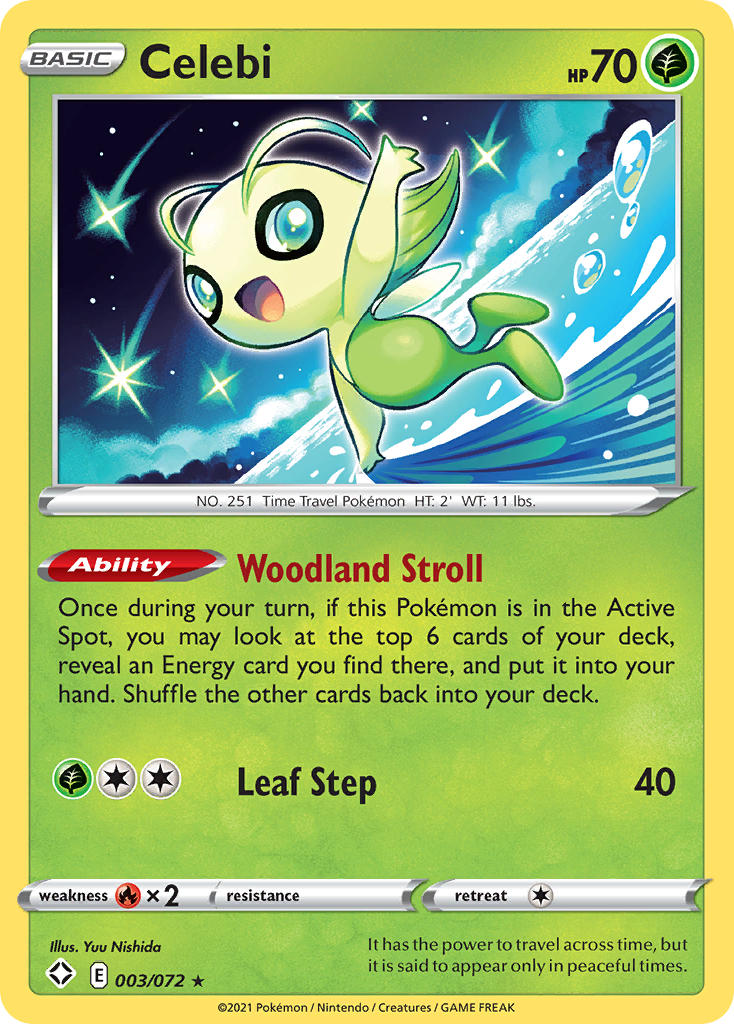 Celebi (003/072) [Sword & Shield: Shining Fates] | Odin's Place