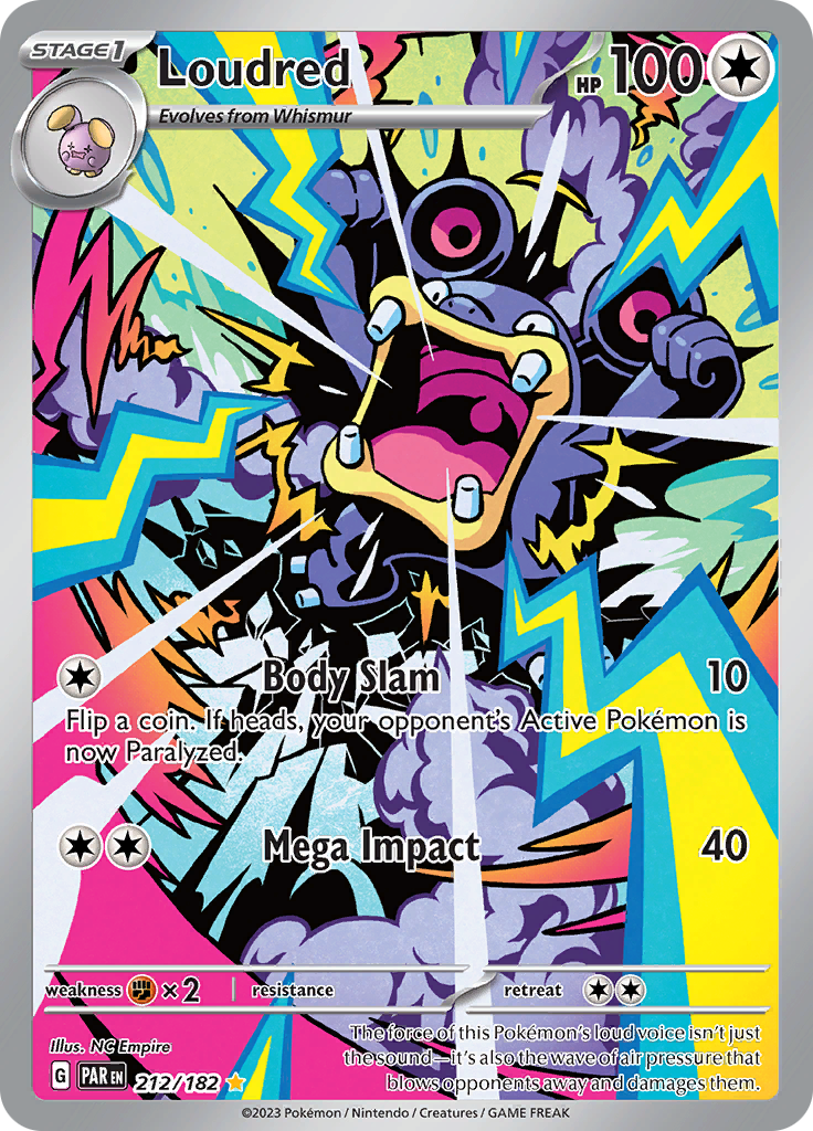 Loudred (212/182) [Scarlet & Violet: Paradox Rift] | Odin's Place