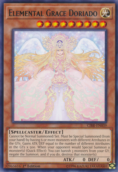 Elemental Grace Doriado [CIBR-EN039] Rare | Odin's Place