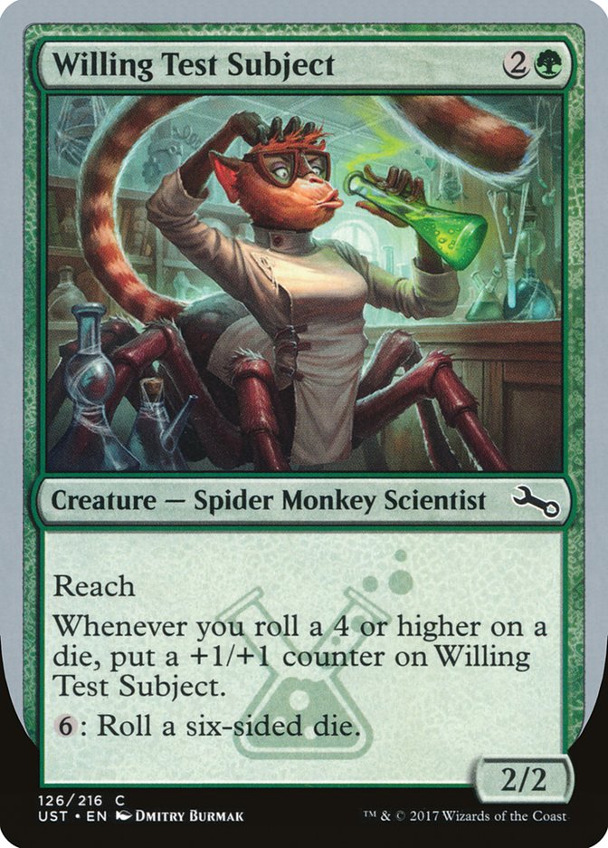 Willing Test Subject (126) [Unstable] | Odin's Place