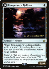 Conqueror's Galleon // Conqueror's Foothold [Ixalan Prerelease Promos] | Odin's Place