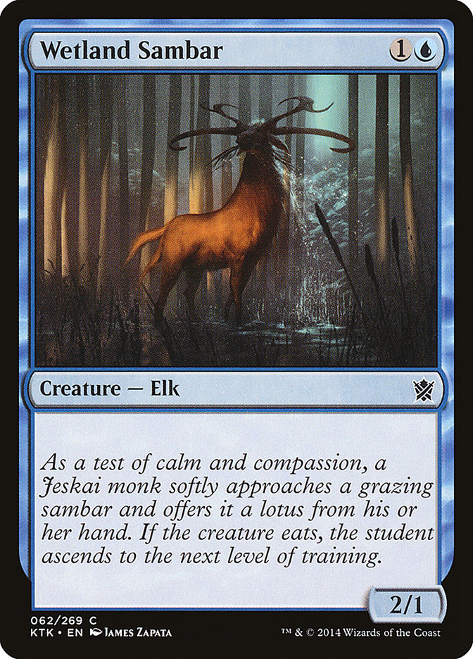 Wetland Sambar (62) [Khans of Tarkir] | Odin's Place