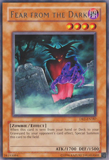 Fear from the Dark [DR1-EN187] Rare | Odin's Place