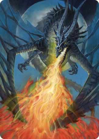 Balefire Dragon Art Card [Commander Masters Art Series] | Odin's Place