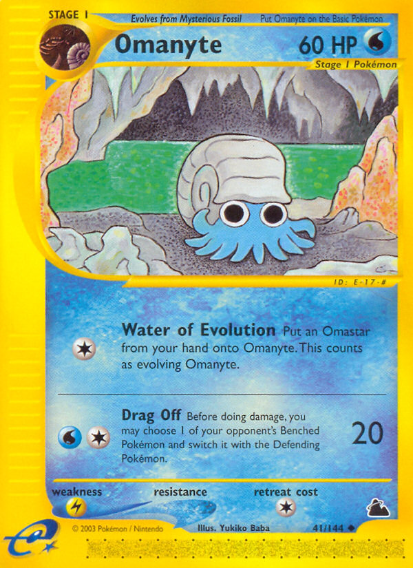 Omanyte (41/144) [Skyridge] | Odin's Place