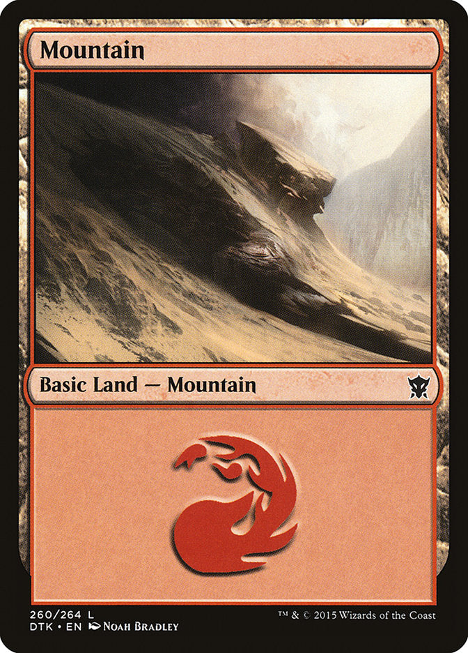 Mountain (260) [Dragons of Tarkir] | Odin's Place