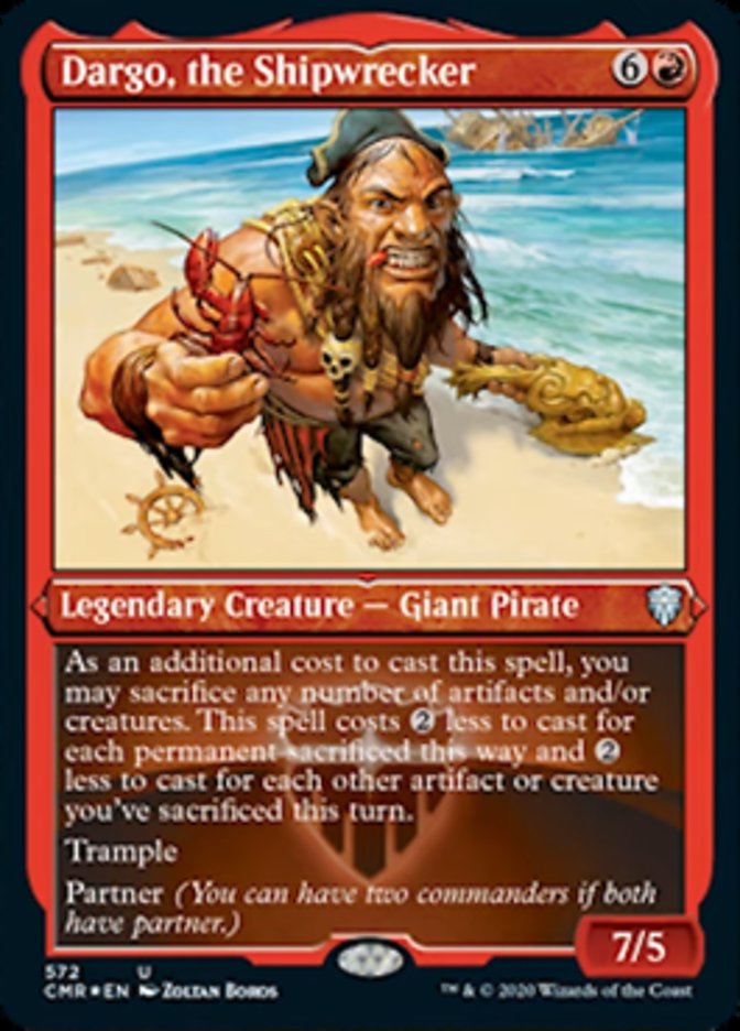 Dargo, the Shipwrecker (Etched) [Commander Legends] | Odin's Place