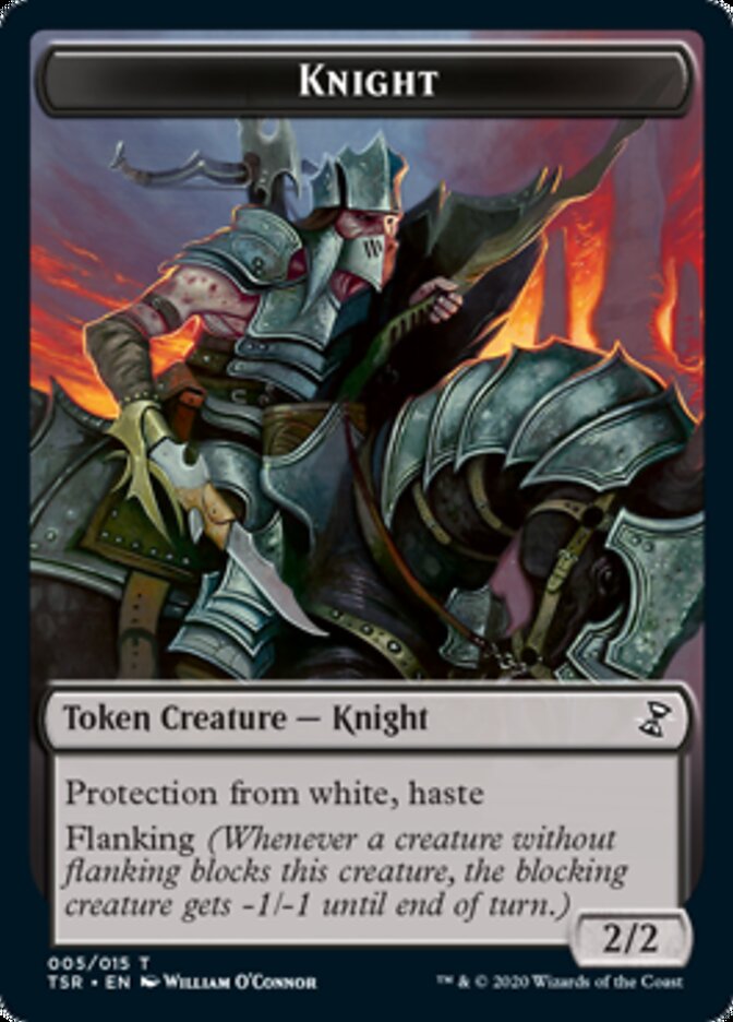 Knight Token [Time Spiral Remastered Tokens] | Odin's Place